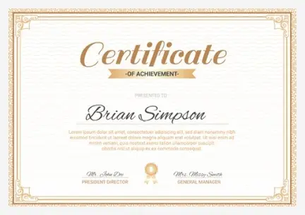 Certificado Residência